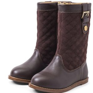 Janie and Jack quilted riding boots size 1